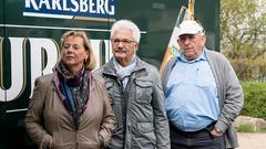 Der Treffpunkt Ü-Wagen in Oberesch (Foto: SR/Dirk Guldner)