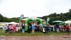 Der Treffpunkt Ü-Wagen am 18.08.2017 in Neunkirchen beim Fußballverein FV Neunkirchen (Foto: Dirk Guldner)