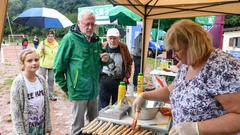 Der Treffpunkt Ü-Wagen am 18.08.2017 in Neunkirchen beim Fußballverein FV Neunkirchen (Foto: Dirk Guldner)