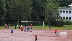 Der Treffpunkt Ü-Wagen am 18.08.2017 in Neunkirchen beim Fußballverein FV Neunkirchen (Foto: Dirk Guldner)