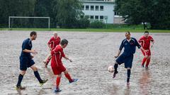 Der Treffpunkt Ü-Wagen am 18.08.2017 in Neunkirchen beim Fußballverein FV Neunkirchen (Foto: Dirk Guldner)