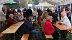 Der Treffpunkt Ü-Wagen am 26. Oktober 2018 in Emmersweiler (Foto: SR/Pasquale D'Angiolillo)