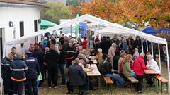 Der Treffpunkt Ü-Wagen am 26. Oktober 2018 in Emmersweiler (Foto: SR/Pasquale D'Angiolillo)