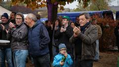 Der Treffpunkt Ü-Wagen am 26. Oktober 2018 in Emmersweiler (Foto: SR/Pasquale D'Angiolillo)