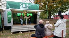 Der Treffpunkt Ü-Wagen am 26. Oktober 2018 in Emmersweiler (Foto: SR/Pasquale D'Angiolillo)