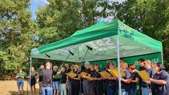 Das Treffpunkt-Ü-Wagen-Fest in Bliesen (Foto: SR/Sebastian Müller)