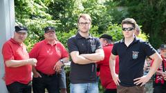 Der Treffpunkt Ü-Wagen in Jägersfreude (Foto: SR/Pasquale D'Angiolillo)