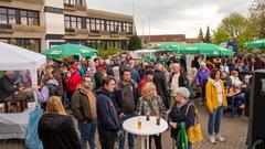 Der Treffpunkt Ü-Wagen in Ormesheim am 26. April 2024 (Foto: SR/Sebastian Knöbber)