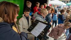 Der Treffpunkt Ü-Wagen in Ormesheim am 26. April 2024 (Foto: SR/Sebastian Knöbber)