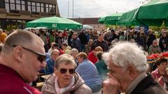 Der Treffpunkt Ü-Wagen in Ormesheim am 26. April 2024 (Foto: SR/Sebastian Knöbber)