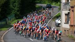 Fahrer der Trofeo bei der 1. Etappe (Foto: Pasquale D'Angiolillo)