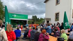Das Treffpunkt Ü-Wagen-Fest in Alsweiler (Foto: SR/Dorothee Scharner)