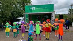 Das Treffpunkt Ü-Wagen-Fest in Alsweiler (Foto: SR/Dorothee Scharner)