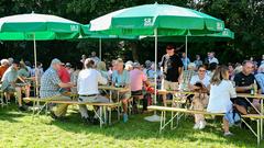 Das Treffpunkt-Ü-Wagen-Fest in Wustweiler (Foto: SR/Dirk Guldner)