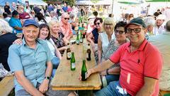 Das Treffpunkt-Ü-Wagen-Fest in Wustweiler (Foto: SR/Dirk Guldner)