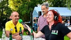 Das Treffpunkt-Ü-Wagen-Fest in Wustweiler (Foto: SR/Dirk Guldner)