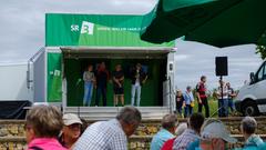 Das Treffpunkt Ü-Wagen-Fest in Besch (Foto: SR/Sebastian Knöbber)