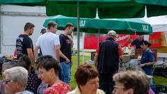 Das Treffpunkt Ü-Wagen-Fest in Besch (Foto: SR/Sebastian Knöbber)