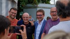 Das Treffpunkt Ü-Wagen-Fest in Besch (Foto: SR/Sebastian Knöbber)