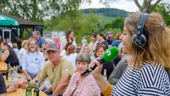 Das Treffpunkt Ü-Wagen-Fest in Besch (Foto: SR/Sebastian Knöbber)