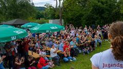 Das Treffpunkt Ü-Wagen-Fest in Besch (Foto: SR/Sebastian Knöbber)