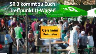 Treffpunkt Ü-Wagen in Reinheim (Foto: SR)