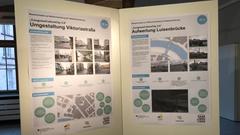Ausstellung zum Modellvorhaben zur Weiterentwicklung der Städtebauförderung CongressCultureCity (Foto: Landeshauptstadt Saarbrücken)