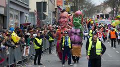 Impressionen vom Rosenmontagszug in Burbach (Foto: Pasquale D'Angiolillo)