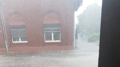 Unwetter über dem Saarland am 11. Juni  (Foto: SR)
