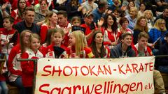 2.Halbfinale: Shotokan/Gold-Blaue Funken Saarwellingen gegen den CV Lebach (Foto: SR/Pasquale D'Angiolillo)