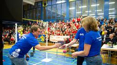 2.Halbfinale: Shotokan/Gold-Blaue Funken Saarwellingen gegen den CV Lebach (Foto: SR/Pasquale D'Angiolillo)