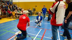 2.Halbfinale: Shotokan/Gold-Blaue Funken Saarwellingen gegen den CV Lebach (Foto: SR/Pasquale D'Angiolillo)