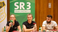 Vereinsduell erstes Halbfinale: DLRG Völklingen/SV Hermann-Röchling-Höhe - Volksbühne /KV „Pähter Dickkäpp“ Pachten (Foto: SR/Pasquale D'Angiolillo)