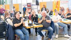 Vereinsduell 2024 - 1. Halbfinale: LLG Wustweiler - Musikverein Rentrisch  LLG Wustweiler - Musikverein Rentrisch  LLG Wustweiler - Musikverein Rentrisch (Foto: SR//Pasquale D'Angiolillo)