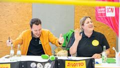 Vereinsduell 2024 - 1. Halbfinale: LLG Wustweiler - Musikverein Rentrisch  LLG Wustweiler - Musikverein Rentrisch  LLG Wustweiler - Musikverein Rentrisch (Foto: SR//Pasquale D'Angiolillo)