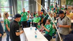 Das 2. Halbfinale: 1. Fußballgolfclub Saar/MV Rehlingen gegen den SV Biringen-Oberesch (Foto: SR/Pasquale D'Angiolillo)