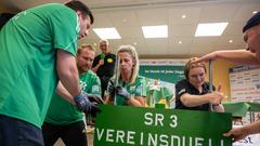 Das 2. Halbfinale: 1. Fußballgolfclub Saar/MV Rehlingen gegen den SV Biringen-Oberesch (Foto: SR/Pasquale D'Angiolillo)