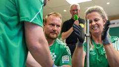 Das 2. Halbfinale: 1. Fußballgolfclub Saar/MV Rehlingen gegen den SV Biringen-Oberesch (Foto: SR/Pasquale D'Angiolillo)