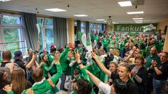 Das 2. Halbfinale: 1. Fußballgolfclub Saar/MV Rehlingen gegen den SV Biringen-Oberesch (Foto: SR/Pasquale D'Angiolillo)