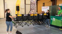 Vereinsduell 2. Vorrunde: 1.FC / TC und Sportschützen Riegelsberg - Musikverein Rentrisch (Foto: SR/Pasquale D'Angiolillo)