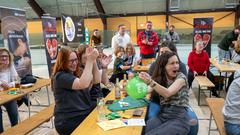 Vereinsduell 2. Vorrunde: 1.FC / TC und Sportschützen Riegelsberg - Musikverein Rentrisch (Foto: SR/Pasquale D'Angiolillo)
