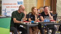 Vereinsduell 2. Vorrunde: 1.FC / TC und Sportschützen Riegelsberg - Musikverein Rentrisch (Foto: SR/Pasquale D'Angiolillo)
