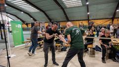 Vereinsduell 2. Vorrunde: 1.FC / TC und Sportschützen Riegelsberg - Musikverein Rentrisch (Foto: SR/Pasquale D'Angiolillo)