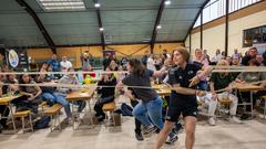 Vereinsduell 2. Vorrunde: 1.FC / TC und Sportschützen Riegelsberg - Musikverein Rentrisch (Foto: SR/Pasquale D'Angiolillo)