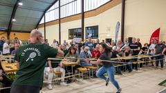 Vereinsduell 2. Vorrunde: 1.FC / TC und Sportschützen Riegelsberg - Musikverein Rentrisch (Foto: SR/Pasquale D'Angiolillo)