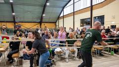 Vereinsduell 2. Vorrunde: 1.FC / TC und Sportschützen Riegelsberg - Musikverein Rentrisch (Foto: SR/Pasquale D'Angiolillo)