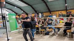 Vereinsduell 2. Vorrunde: 1.FC / TC und Sportschützen Riegelsberg - Musikverein Rentrisch (Foto: SR/Pasquale D'Angiolillo)