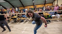 Vereinsduell 2. Vorrunde: 1.FC / TC und Sportschützen Riegelsberg - Musikverein Rentrisch (Foto: SR/Pasquale D'Angiolillo)