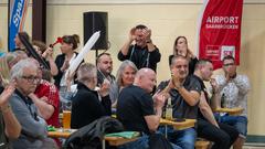 Vereinsduell 2. Vorrunde: 1.FC / TC und Sportschützen Riegelsberg - Musikverein Rentrisch (Foto: SR/Pasquale D'Angiolillo)