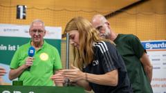 Vereinsduell 2. Vorrunde: 1.FC / TC und Sportschützen Riegelsberg - Musikverein Rentrisch (Foto: SR/Pasquale D'Angiolillo)